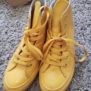 Yellow Rubber Converse
